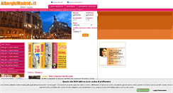 Desktop Screenshot of alberghimadrid.it
